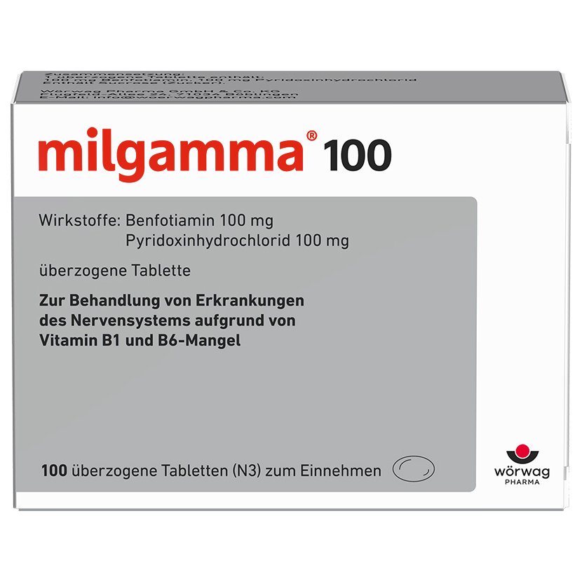 MILGAMMA 100 mg überzogene Tabletten