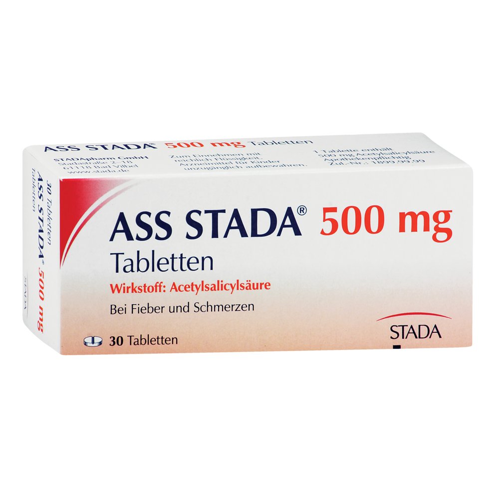 ASS STADA 500 mg Tabletten