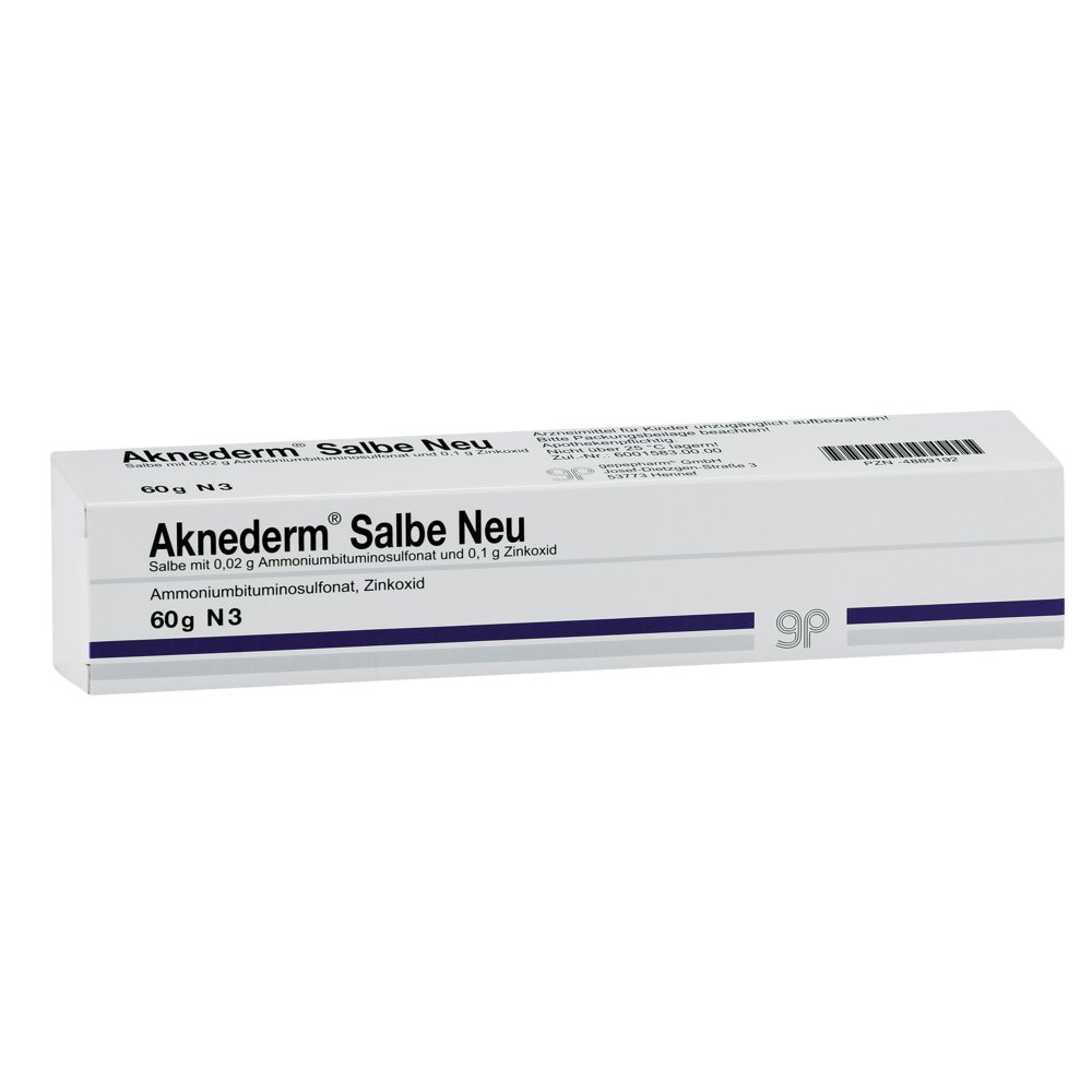 AKNEDERM Salbe Neu