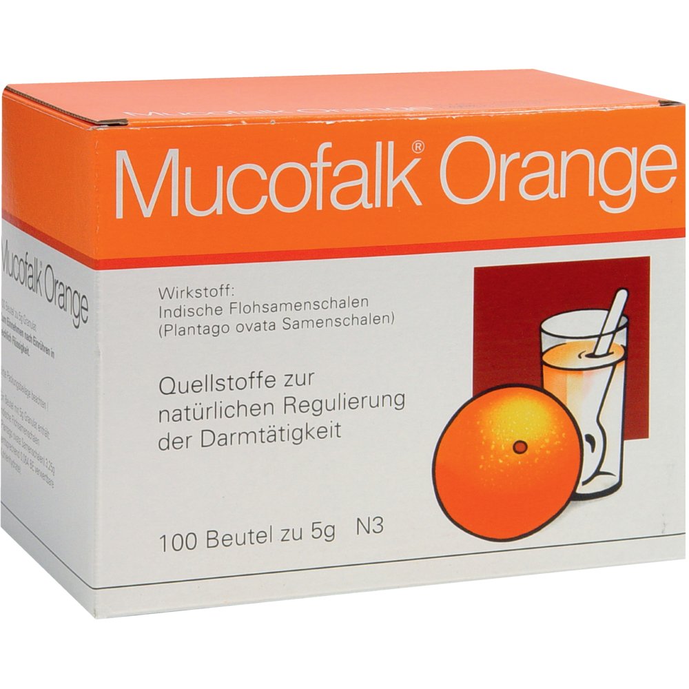 MUCOFALK Orange Gran.z.Herst.e.Susp.z.Einn.Beutel