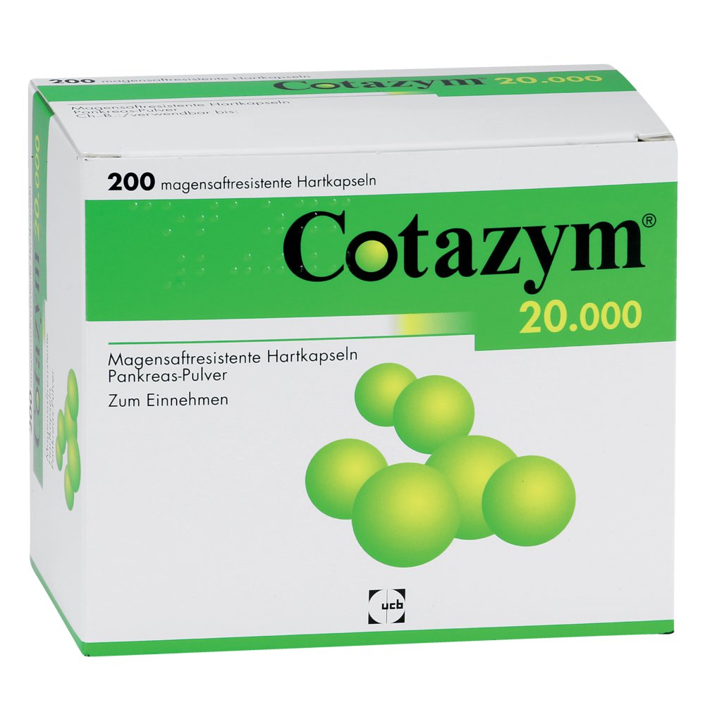 COTAZYM 20.000 Pellets magensaftresistente Kapseln