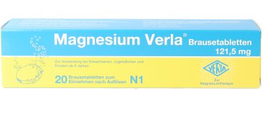 MAGNESIUM VERLA Brausetabletten