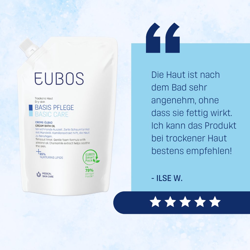 BASIS PFLEGE CREME-ÖLBAD, NACHFÜLLBEUTEL
