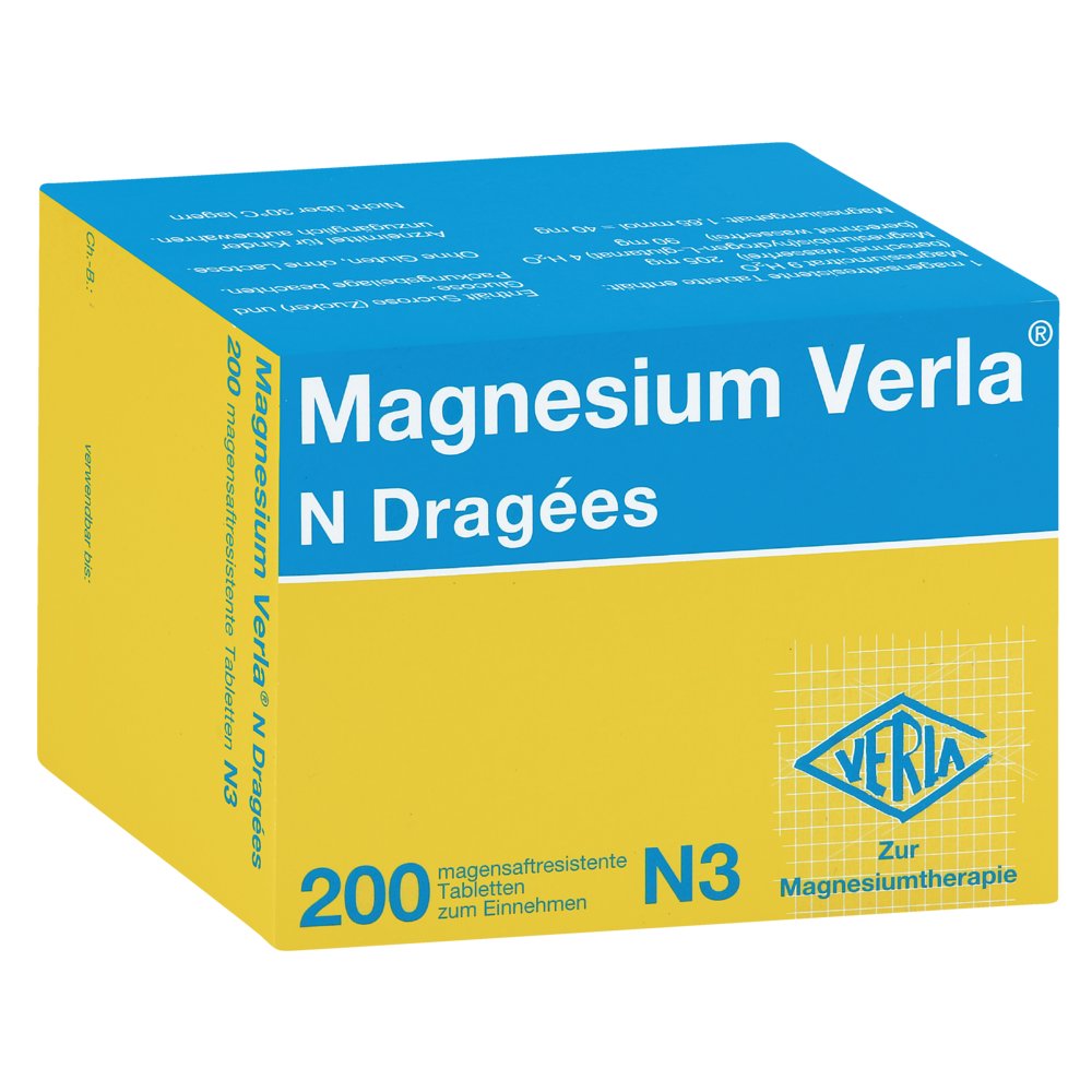 MAGNESIUM VERLA N Dragees