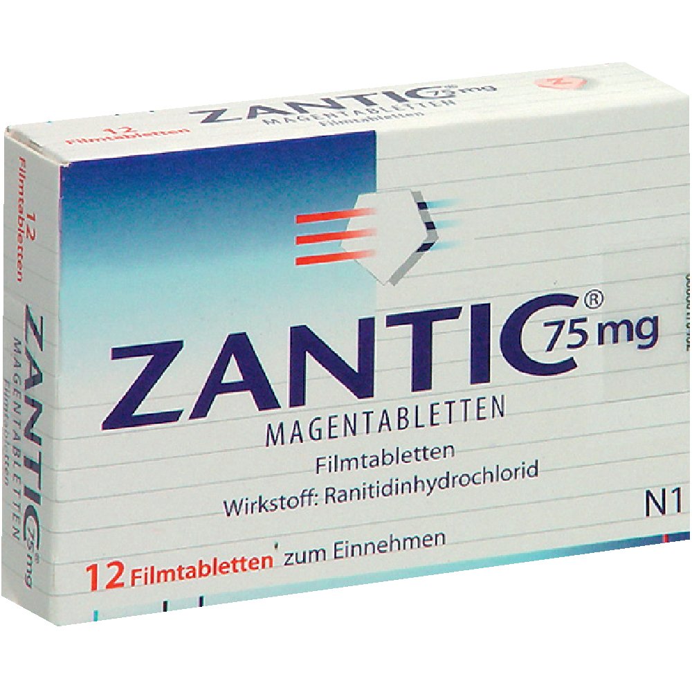 ZANTIC 75 mg Magentabletten