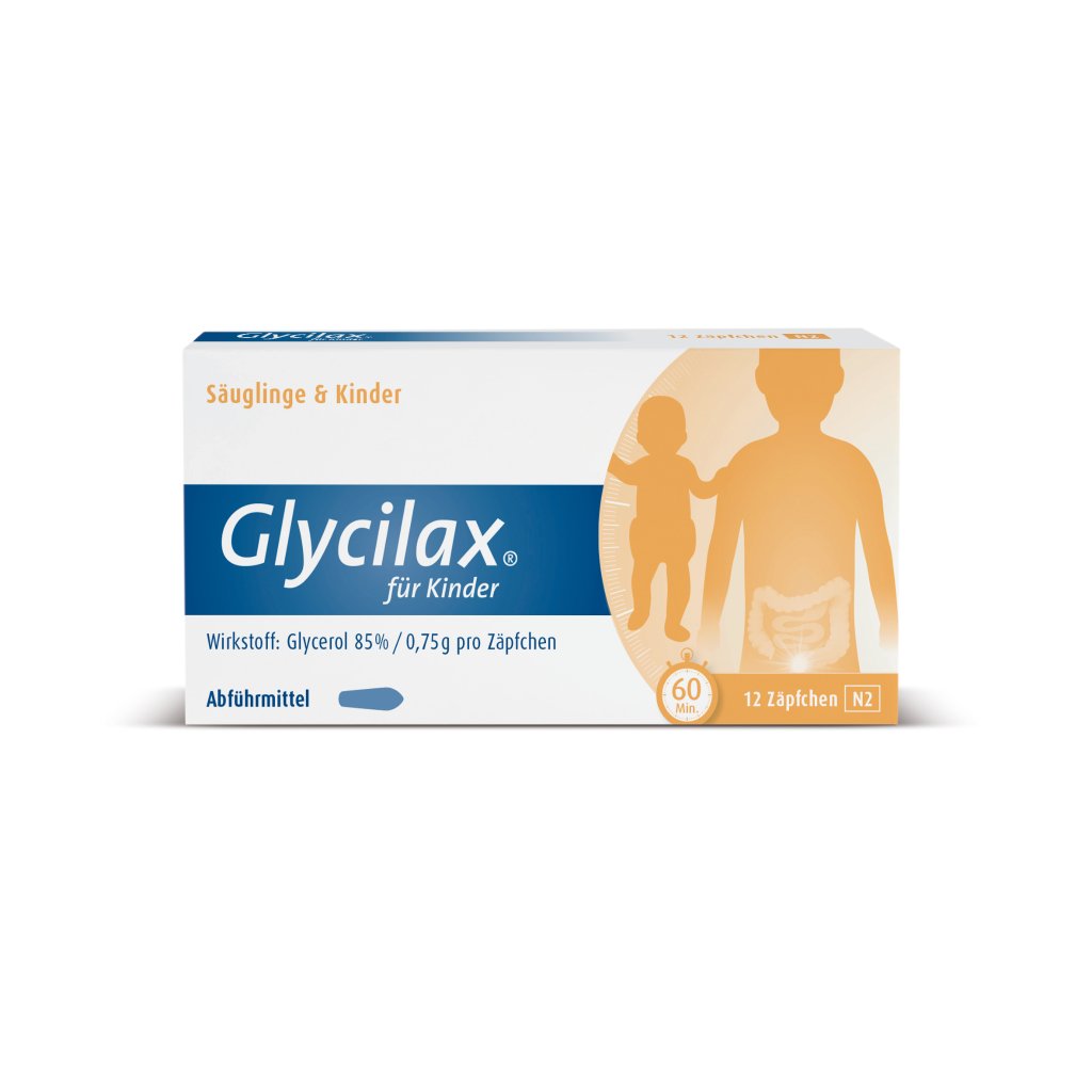 GLYCILAX Suppositorien für Kinder