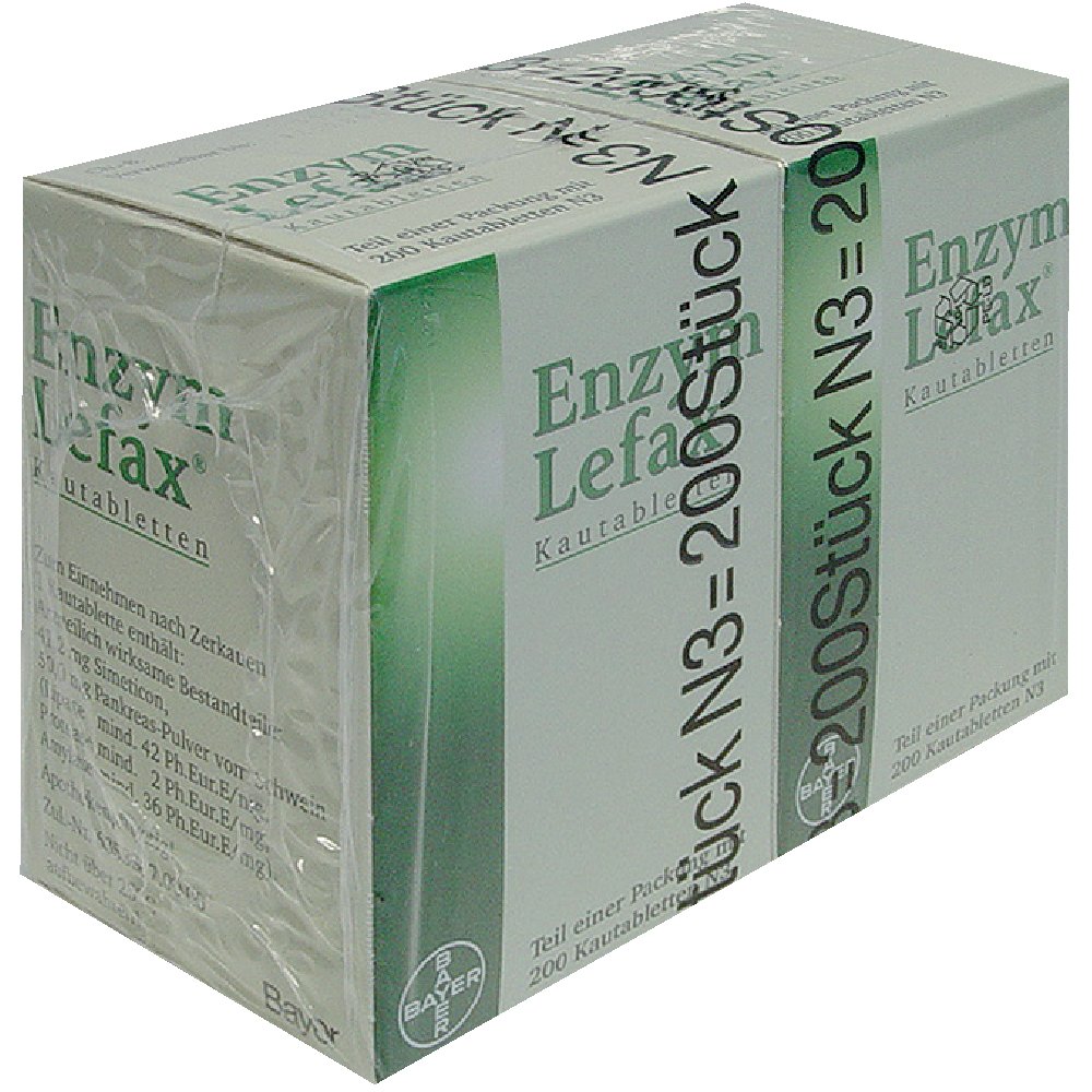 ENZYM LEFAX Kautabletten