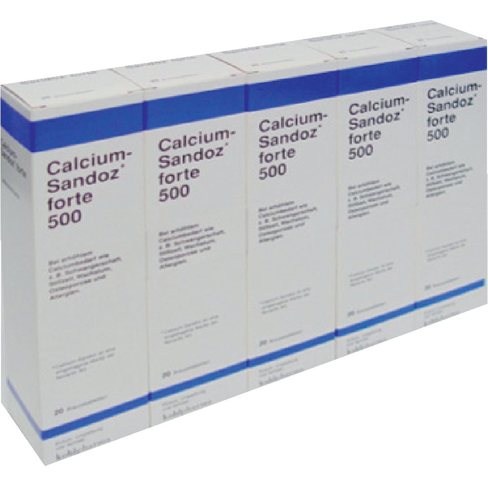 CALCIUM SANDOZ forte Brausetabletten