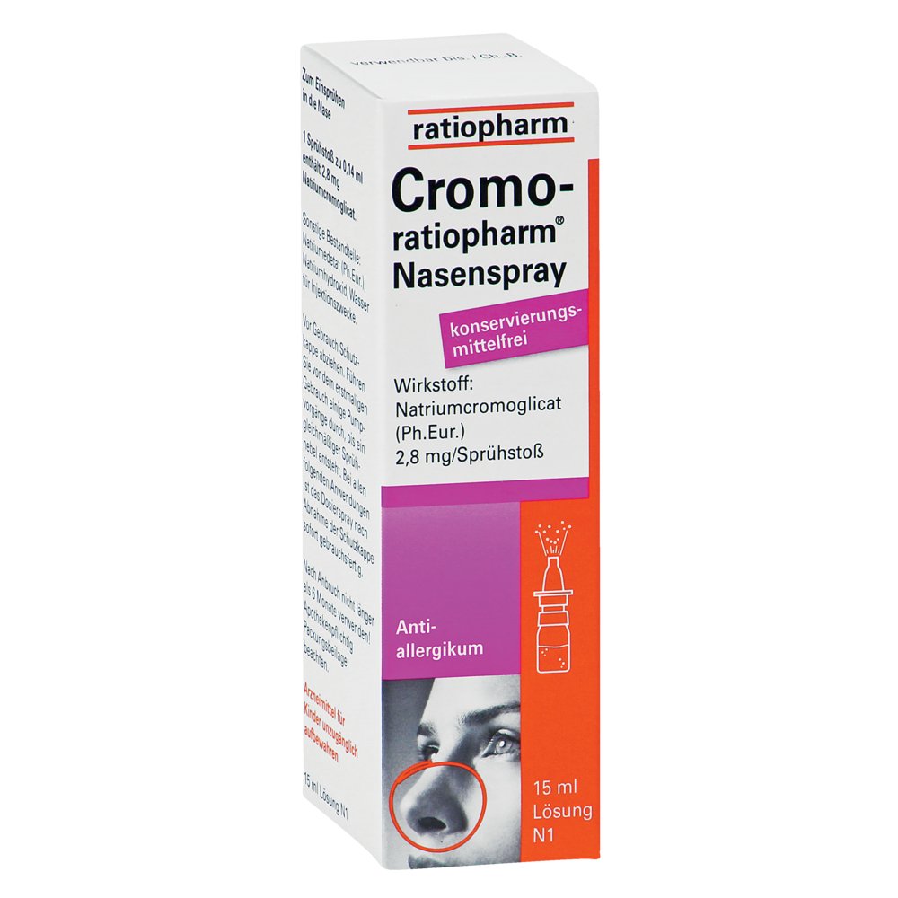 CROMO-RATIOPHARM Nasenspray konservierungsfrei