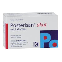 POSTERISAN Akut Zäpfchen