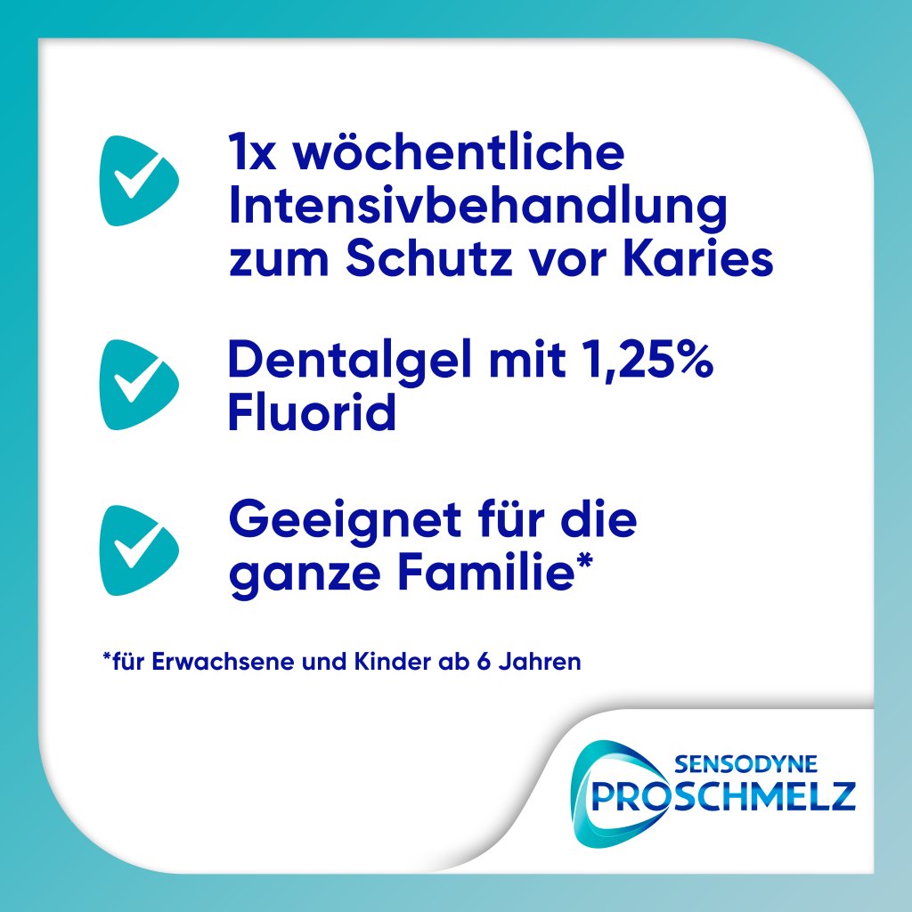 Sensodyne Proschmelz Fluorid Gelée, 1x25g