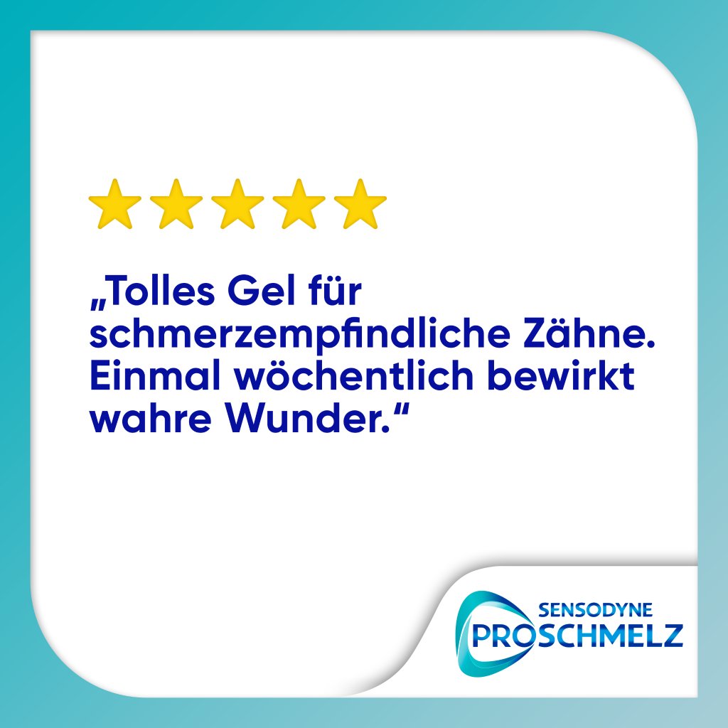 Sensodyne Proschmelz Fluorid Gelée, 1x25g