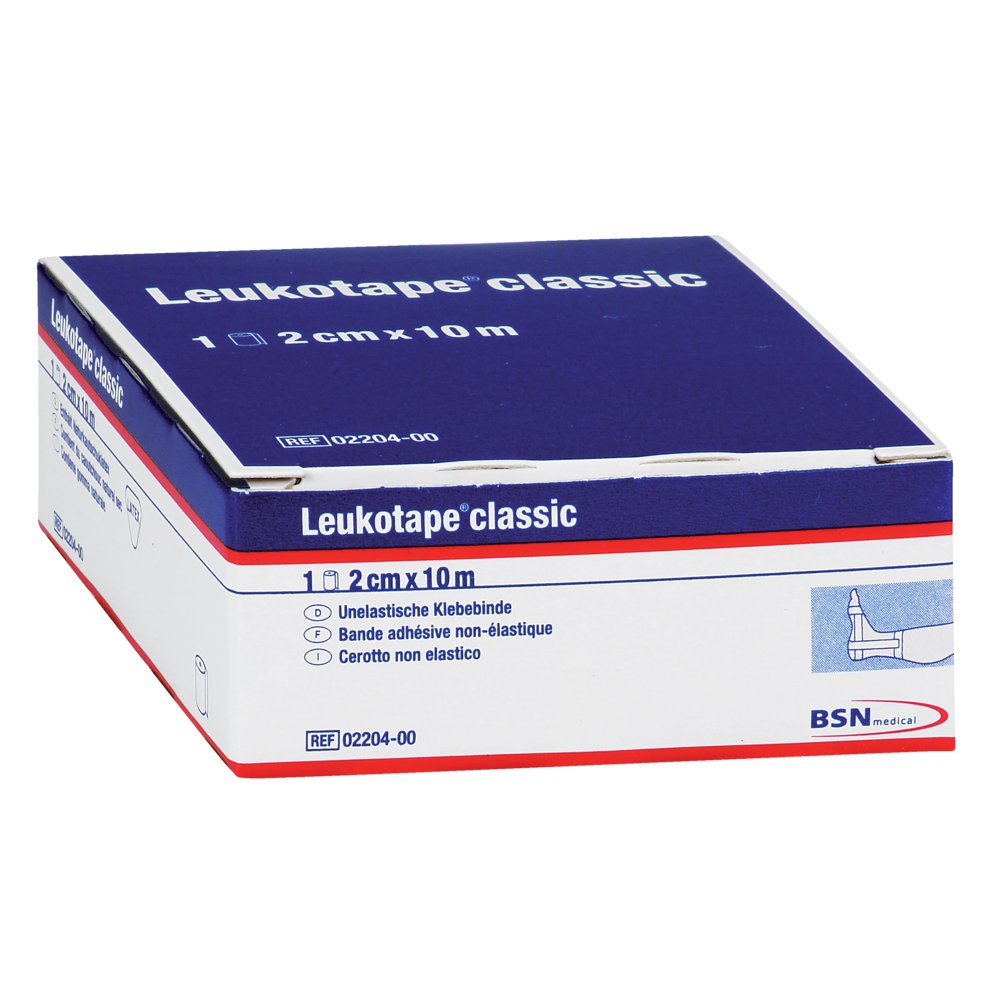 LEUKOTAPE Classic 2 cmx10 m weiß
