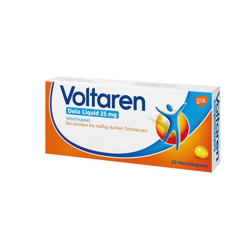 VOLTAREN Dolo Liquid 25 mg Weichkapseln