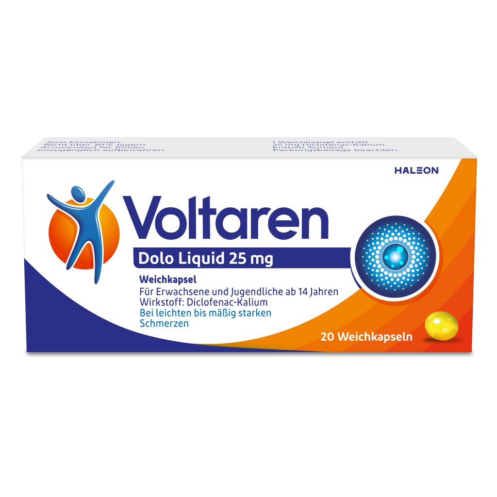 VOLTAREN Dolo Liquid 25 mg Weichkapseln