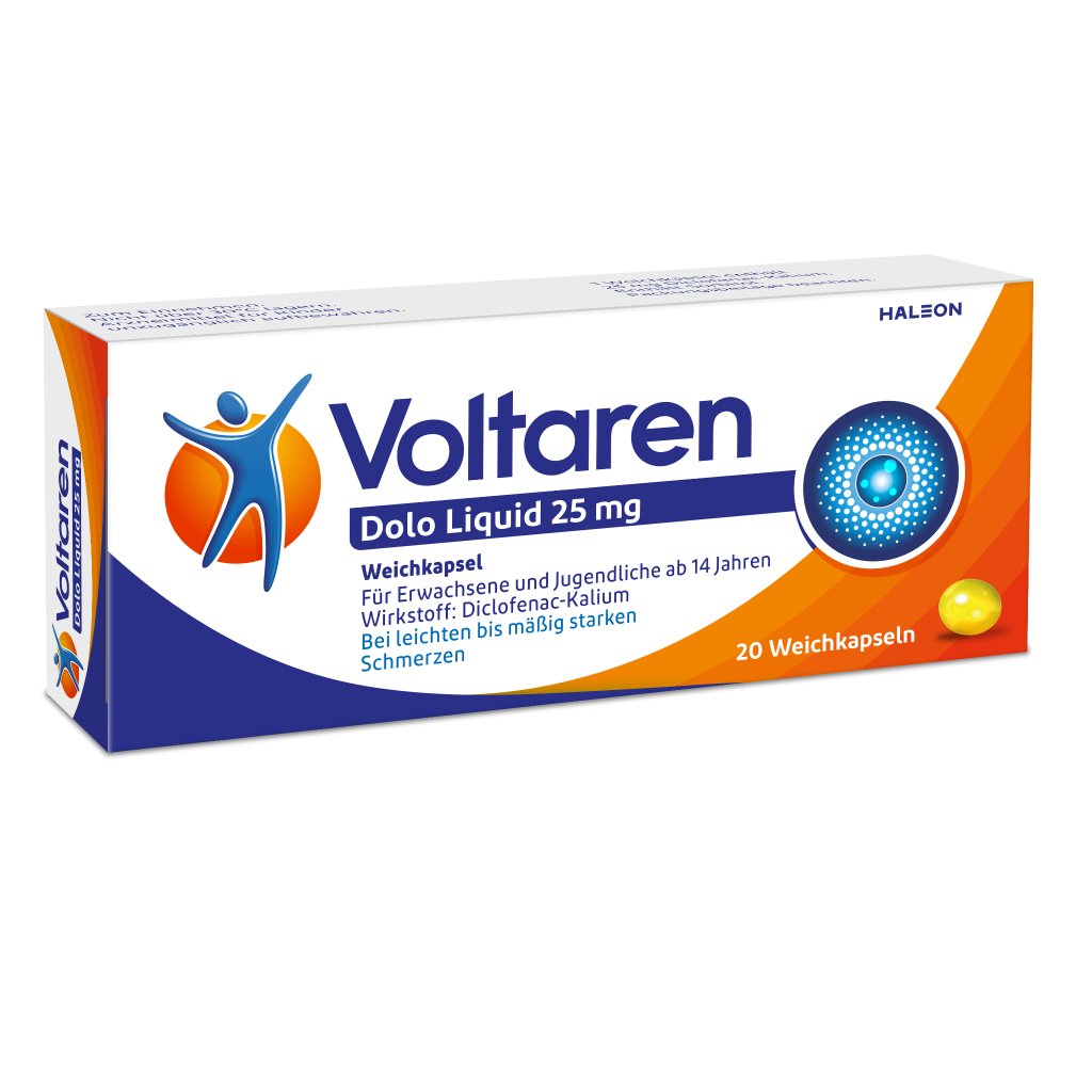 VOLTAREN Dolo Liquid 25 mg Weichkapseln