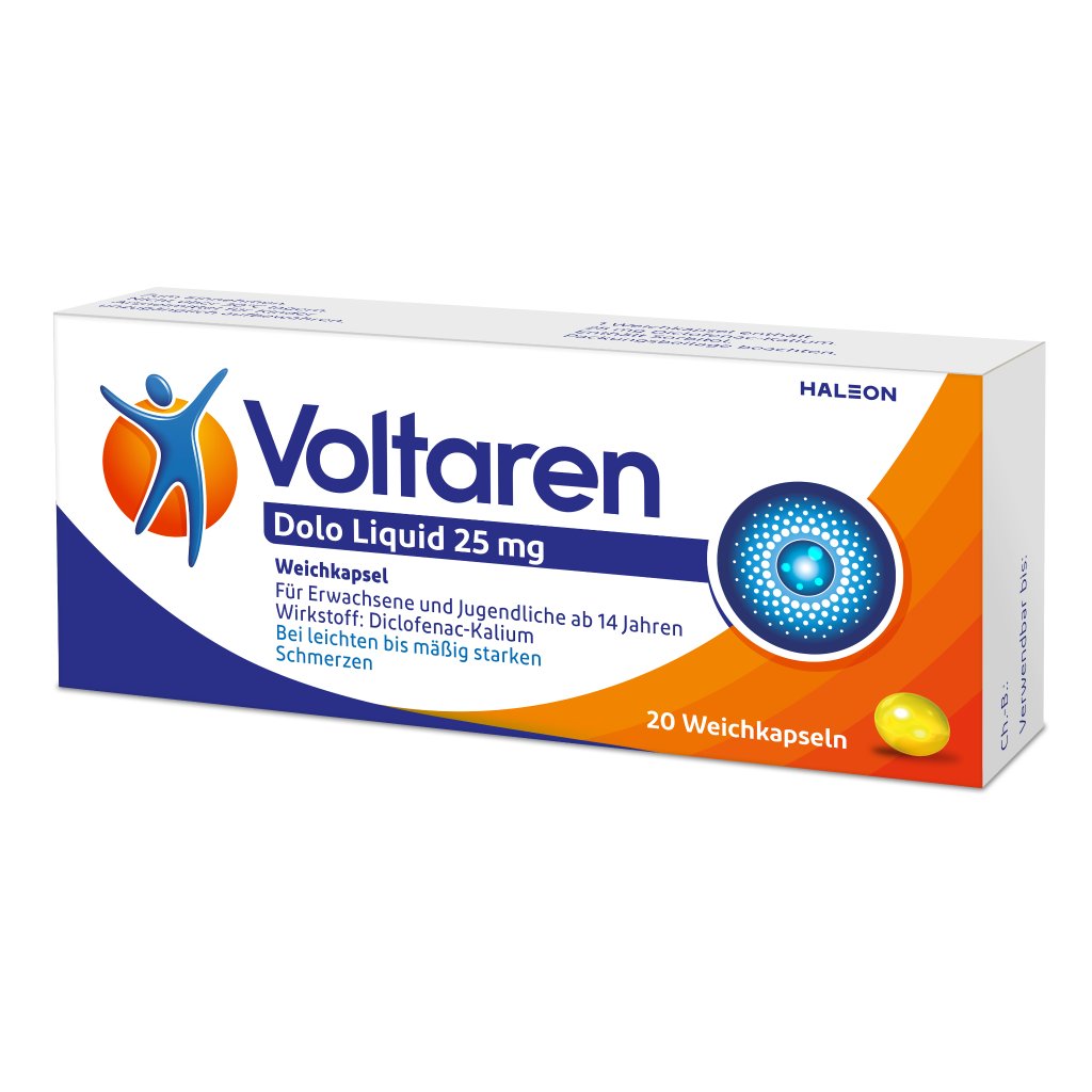 VOLTAREN Dolo Liquid 25 mg Weichkapseln