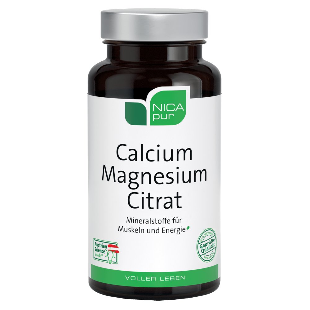 NICAPUR Calcium Magnesium Citrat Kapseln