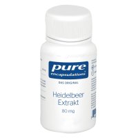 PURE ENCAPSULATIONS Heidelbeer Extrakt 80 mg Kaps.