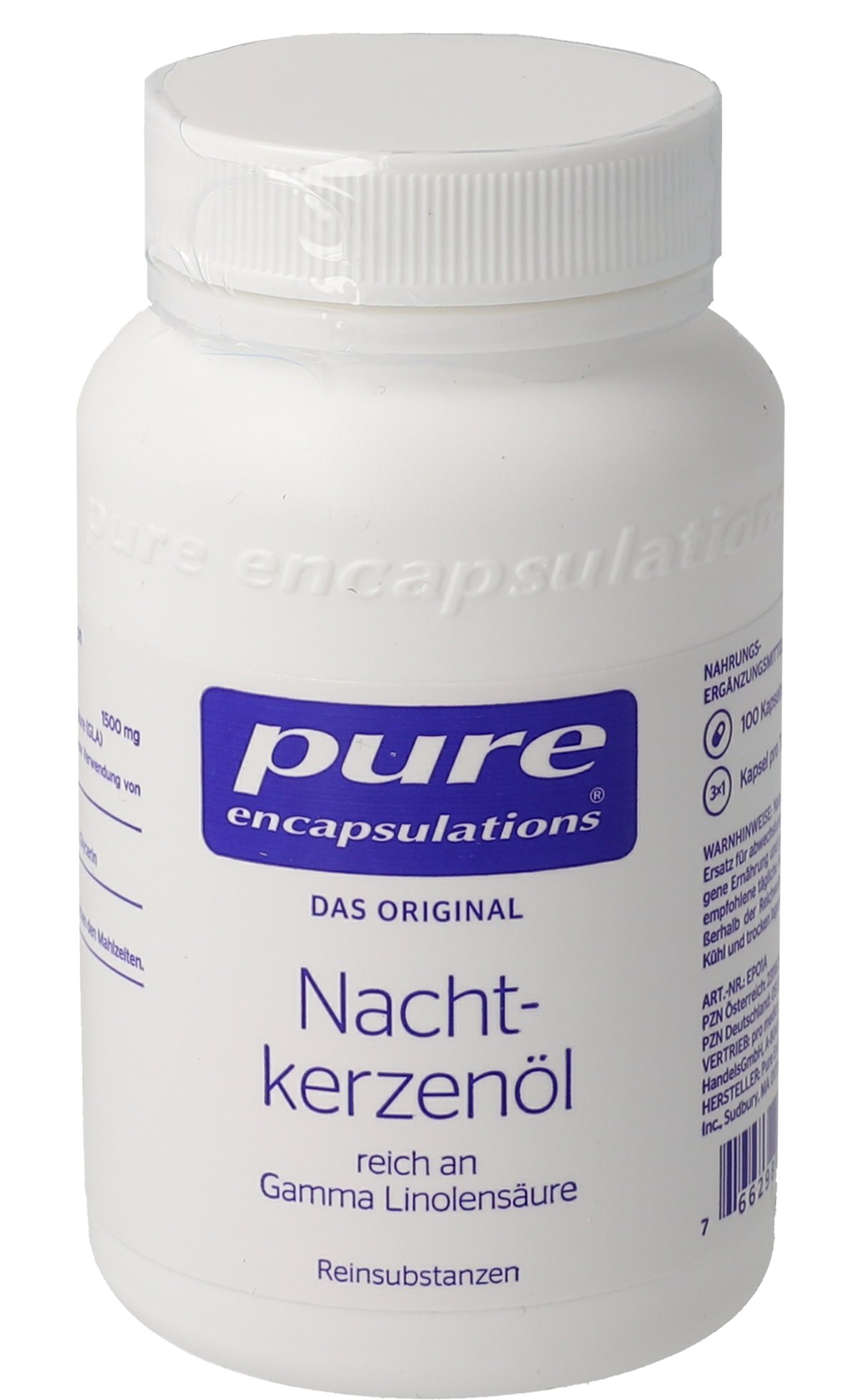 PURE ENCAPSULATIONS Nachtkerzenöl Kapseln