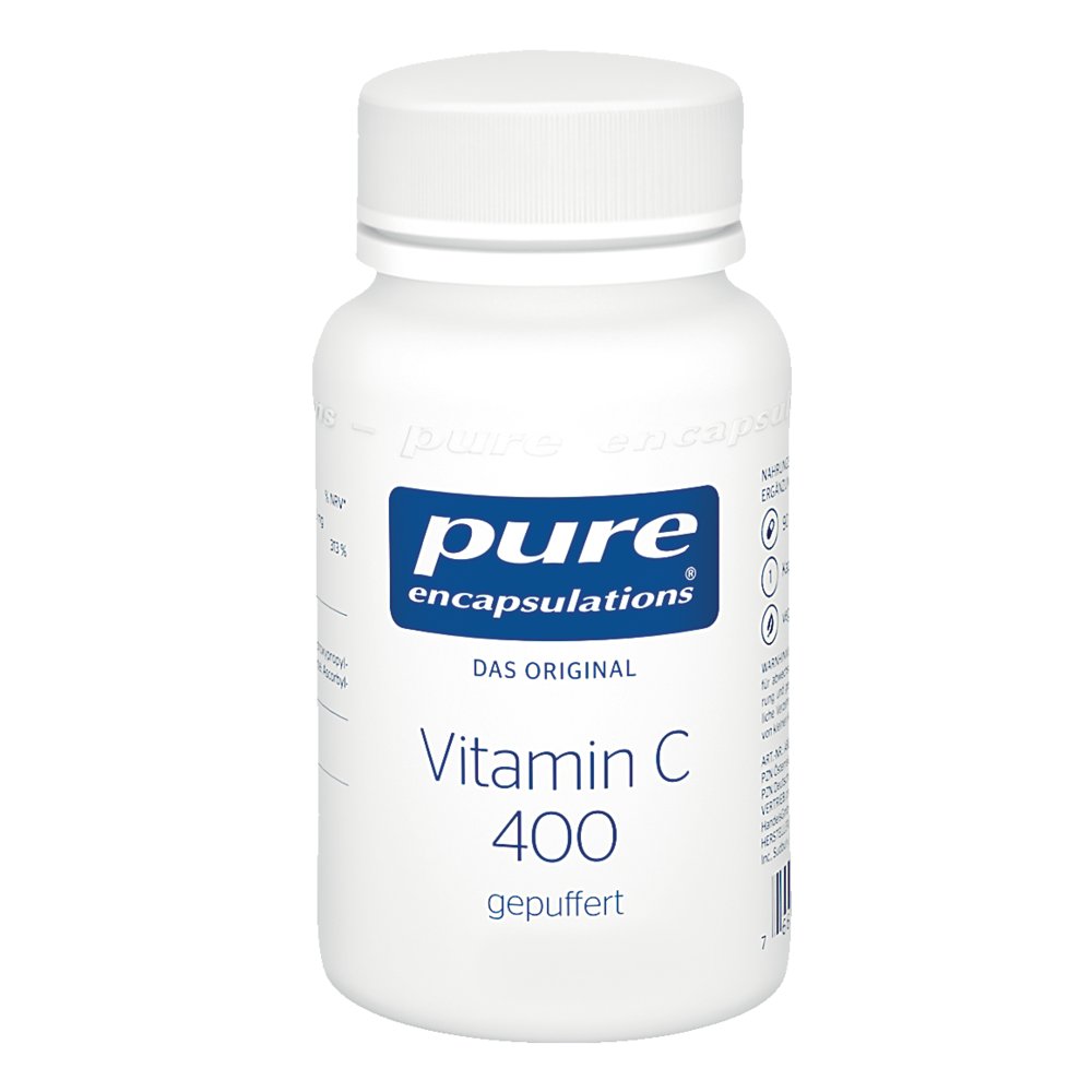 PURE ENCAPSULATIONS Vitamin C 400 gepuffert Kaps.