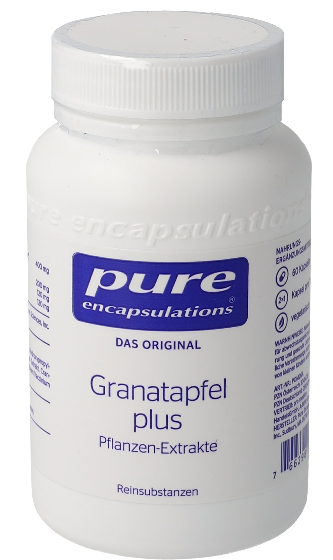 PURE ENCAPSULATIONS Granatapfel Plus Kapseln