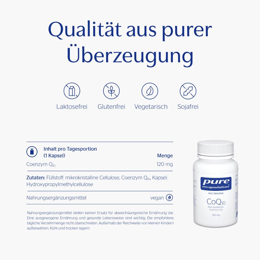 PURE ENCAPSULATIONS CoQ10 120mg