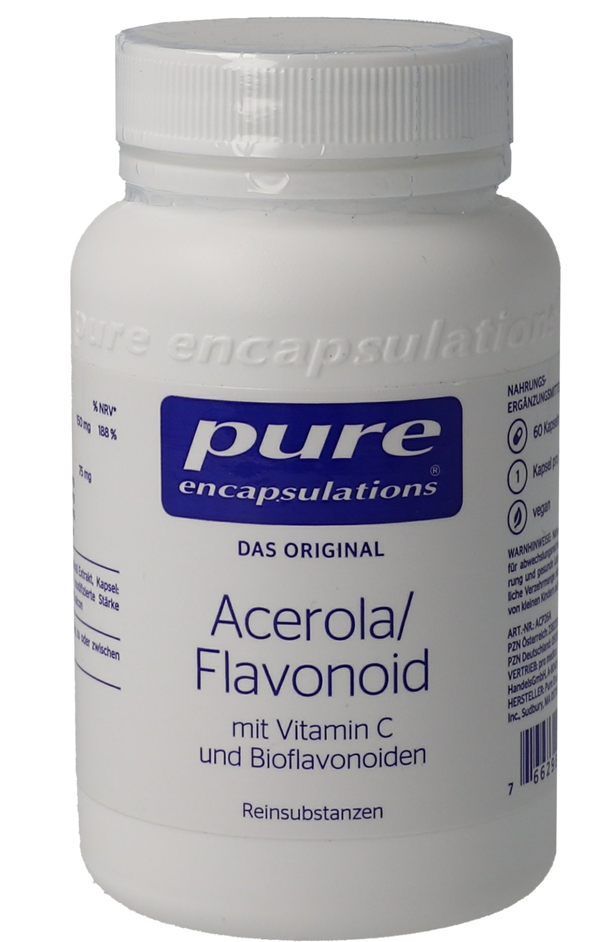 PURE ENCAPSULATIONS Acerola/Flavonoid Kapseln