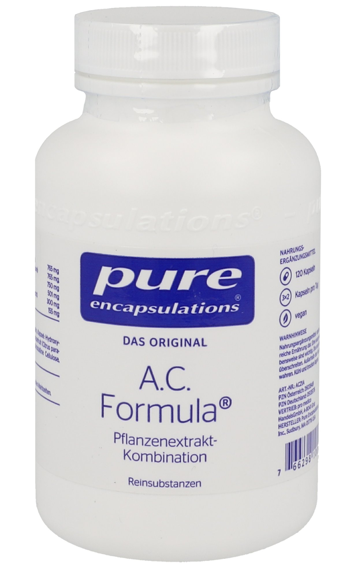 PURE ENCAPSULATIONS A.C. Formula Kapseln