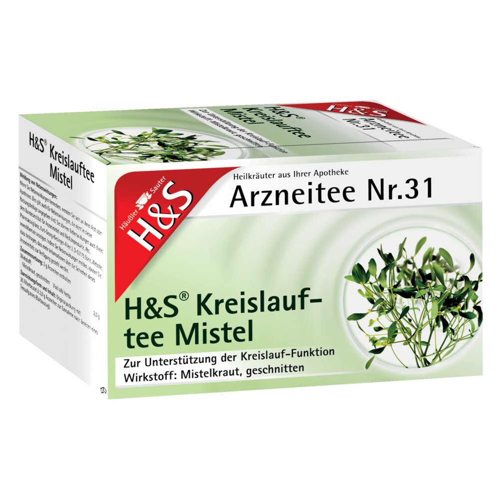 H&S Kreislauftee Mistel Filterbeutel