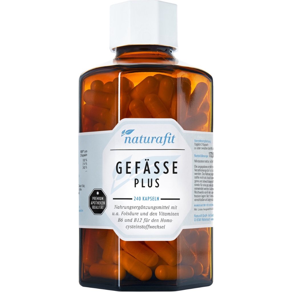 NATURAFIT Gefäße Plus Kapseln