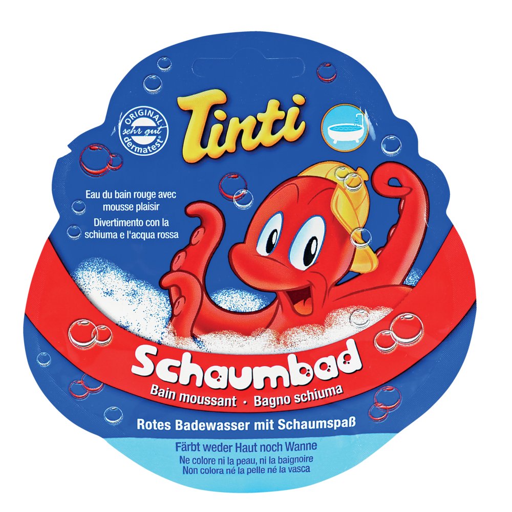 TINTI Schaumbad rot Sachet