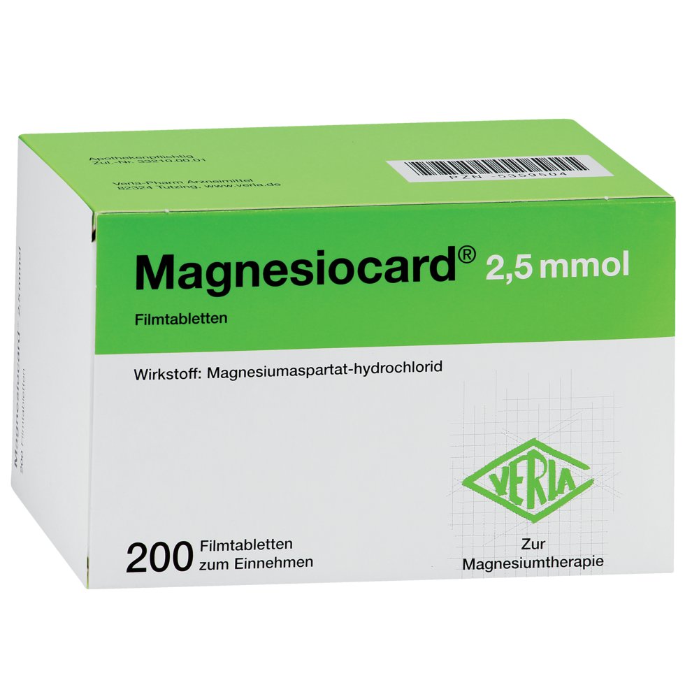 MAGNESIOCARD 2,5 mmol Filmtabletten