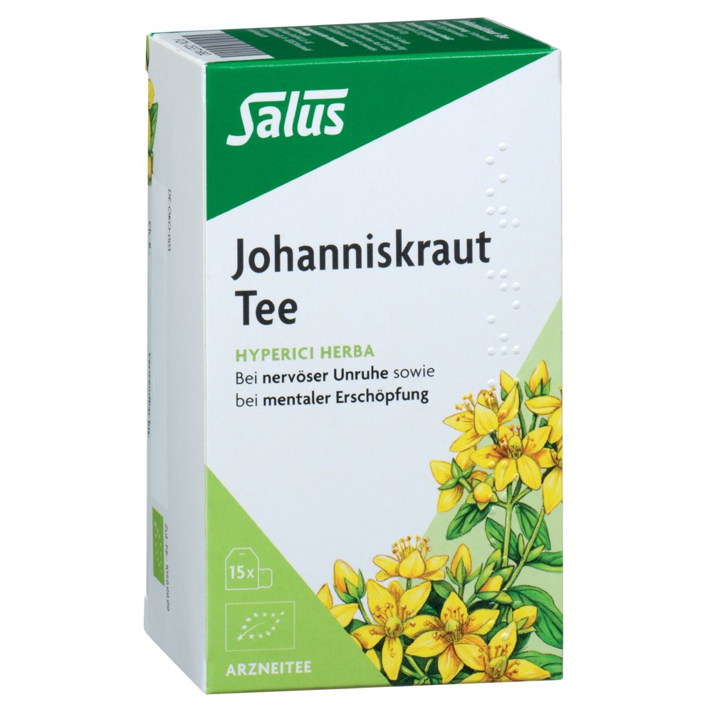 JOHANNISKRAUT ARZNEITEE Hyperici herba Salus Fbtl.