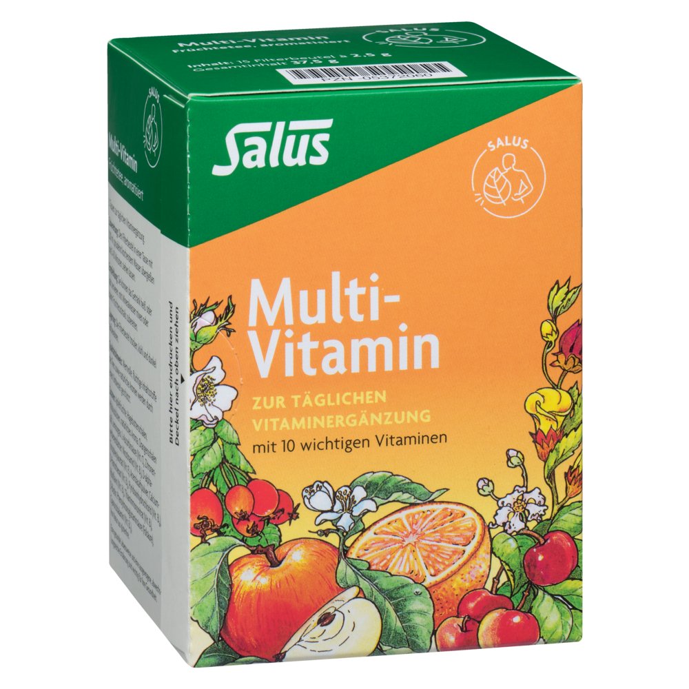 MULTI-VITAMIN FRÜCHTETEE m.natürl.Aroma Salus Fbtl