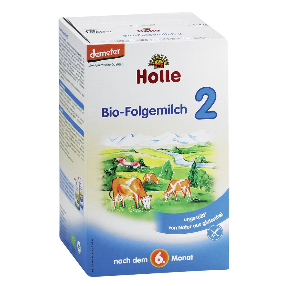 HOLLE Bio Säuglings Folgemilch 2