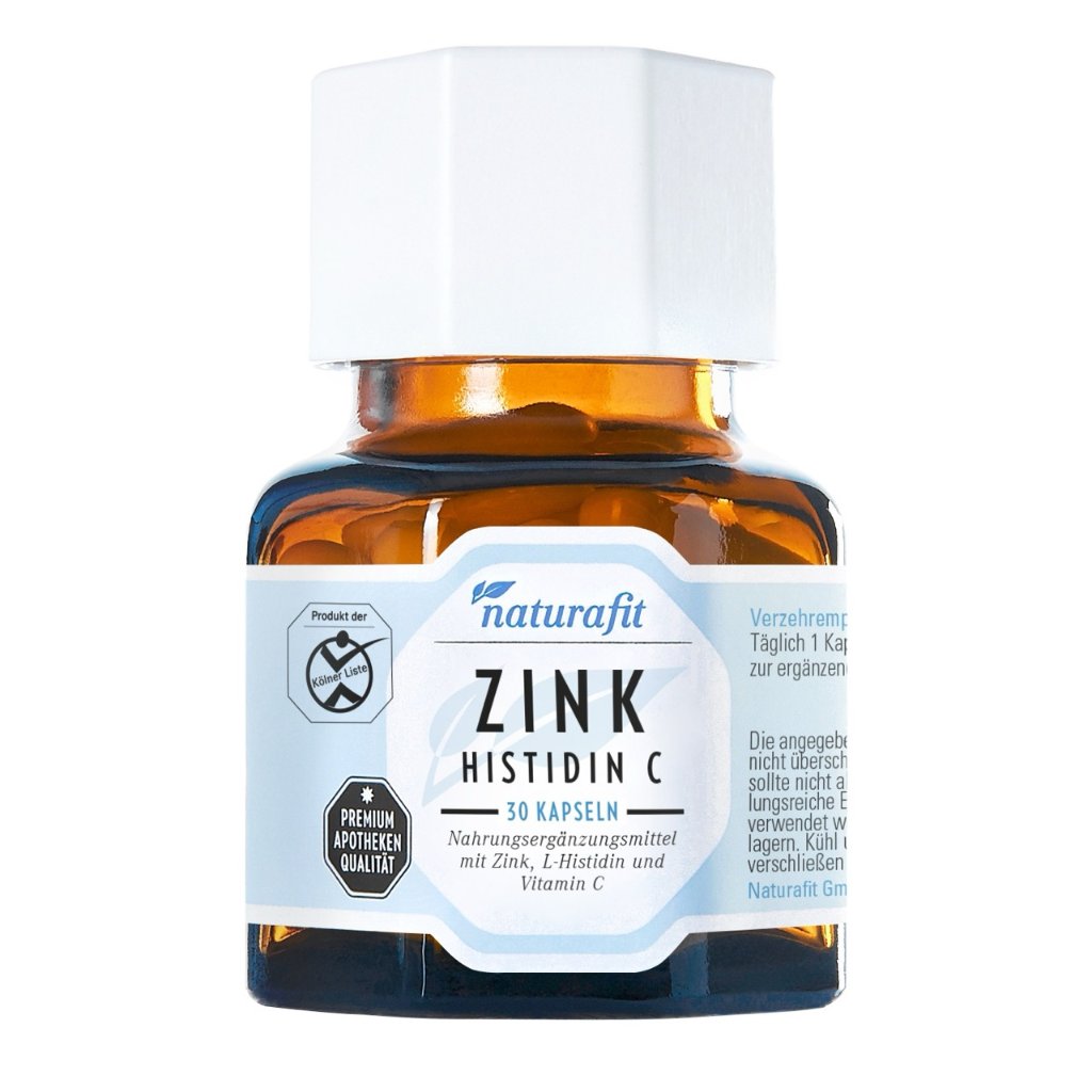 NATURAFIT Zink Histidin C Kapseln