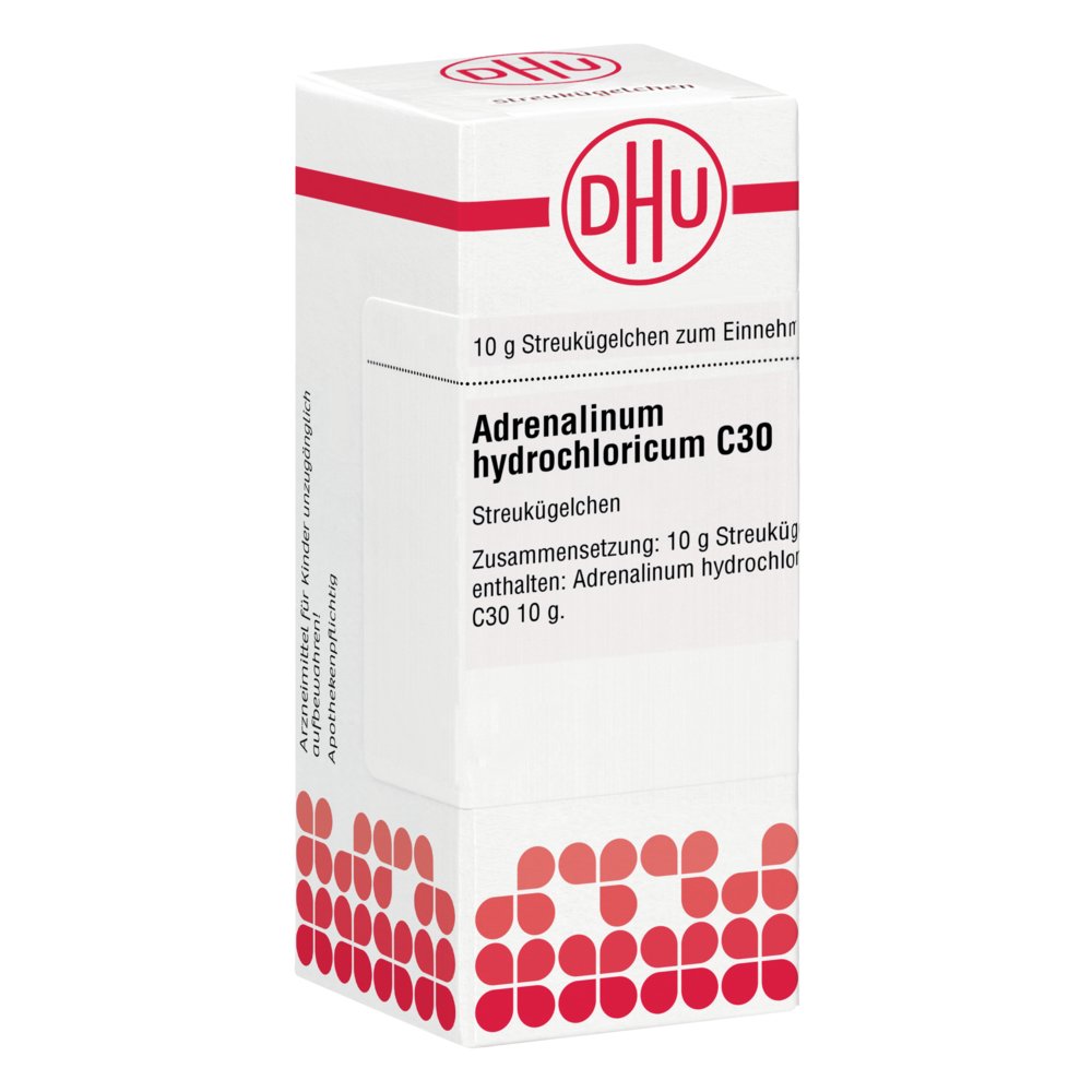 ADRENALINUM HYDROCHLORICUM C 30 Globuli