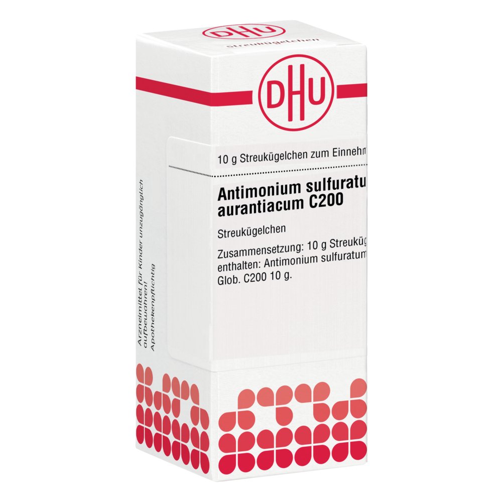 ANTIMONIUM SULFURATUM aurantiacum C 200 Globuli