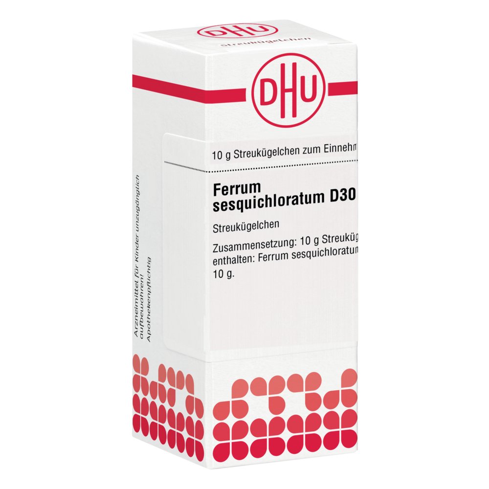 FERRUM SESQUICHLORATUM D 30 Globuli