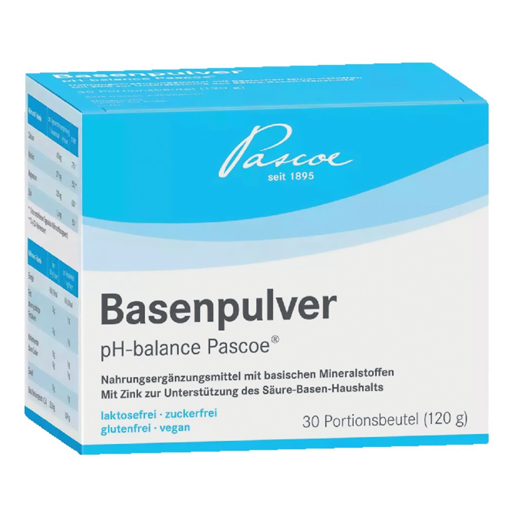 BASENPULVER pH balance Pascoe