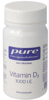 PURE ENCAPSULATIONS Vitamin D3 1000 I.E. Kapseln