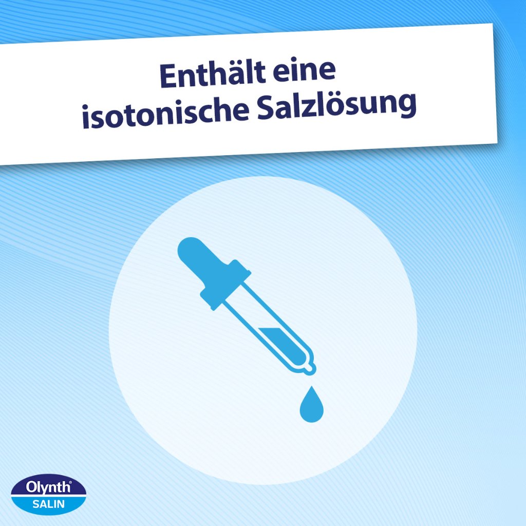 Olynth® Salin – Befeuchtende Nasentropfen auch für Babys geeignet