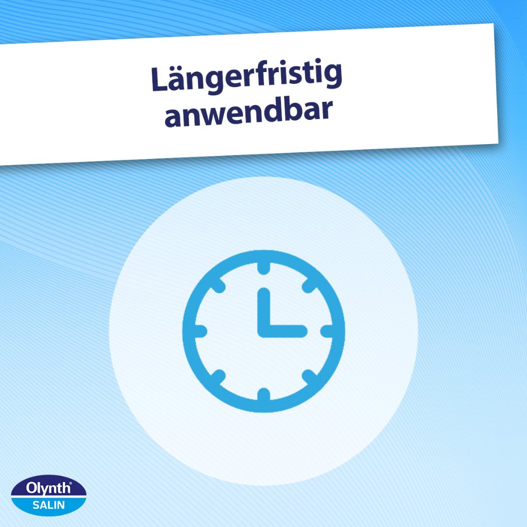 Olynth® Salin – Befeuchtende Nasentropfen auch für Babys geeignet