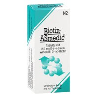 BIOTIN ASMEDIC 2,5 mg Tabletten