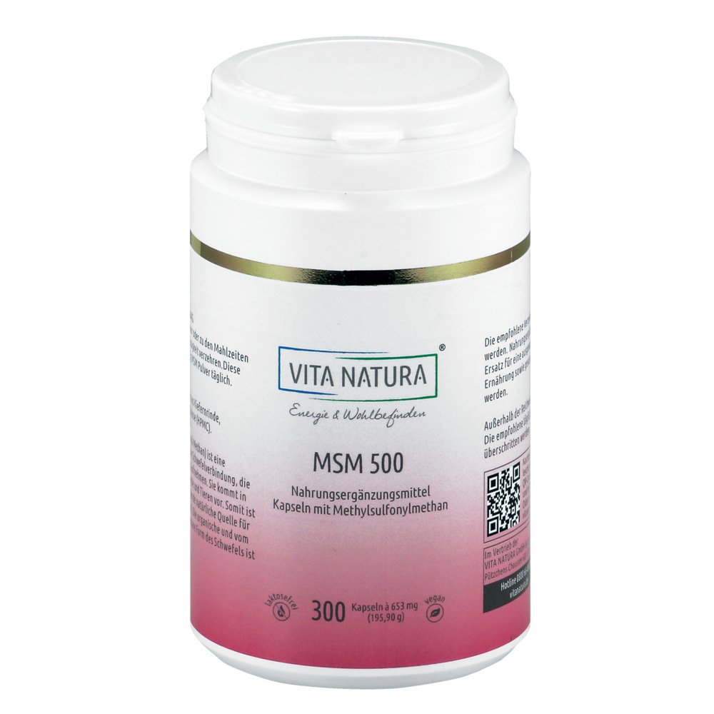 MSM KAPSELN 500 mg