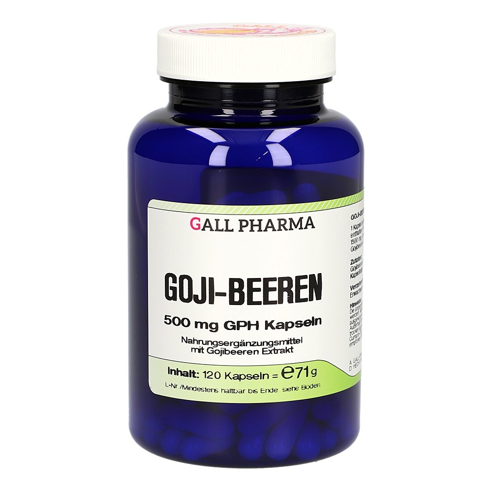 GOJI BEEREN 500 mg GPH Kapseln