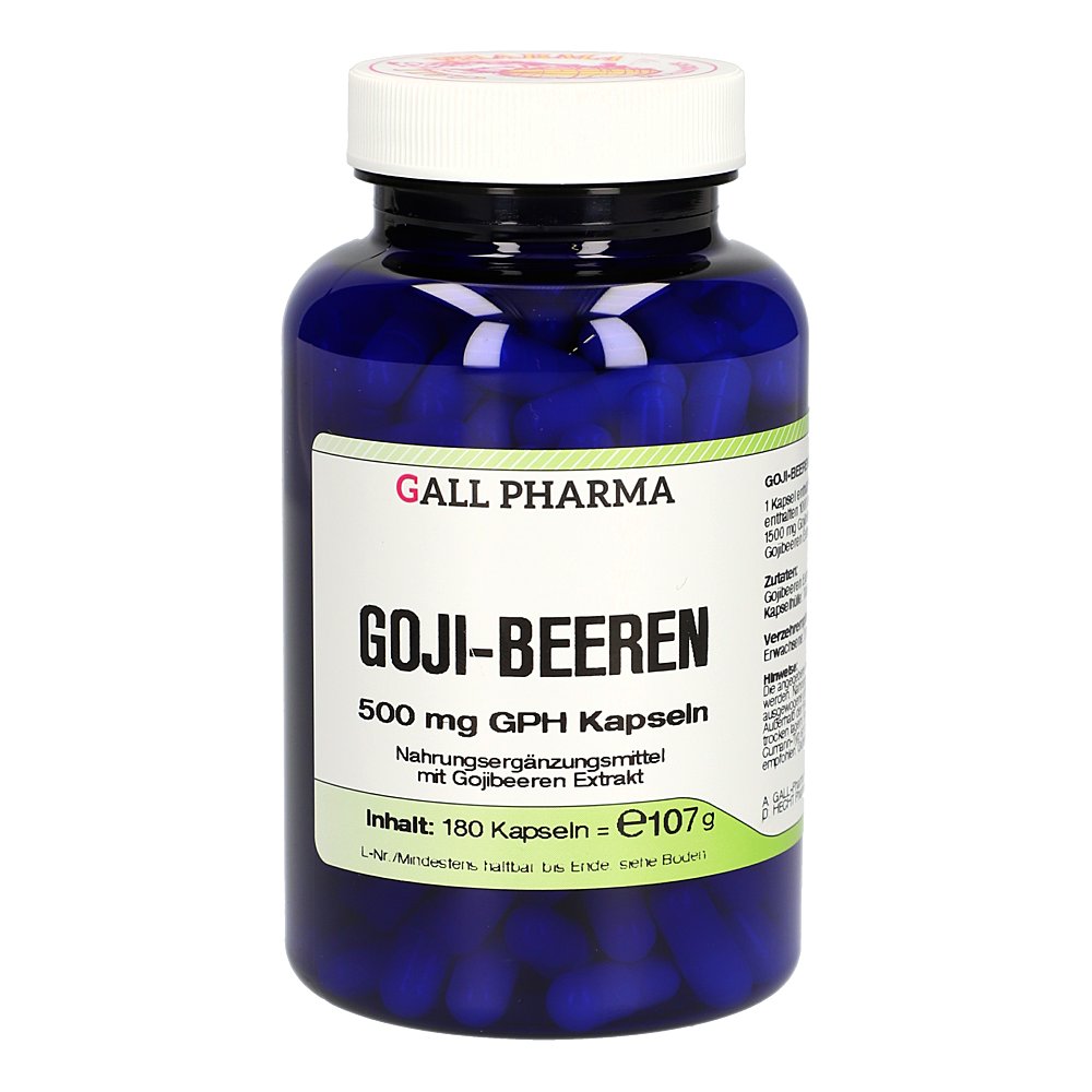 GOJI BEEREN 500 mg GPH Kapseln