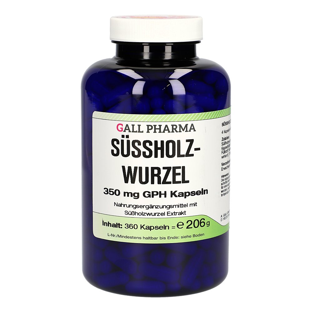 SÜSSHOLZWURZEL 350 mg GPH Kapseln