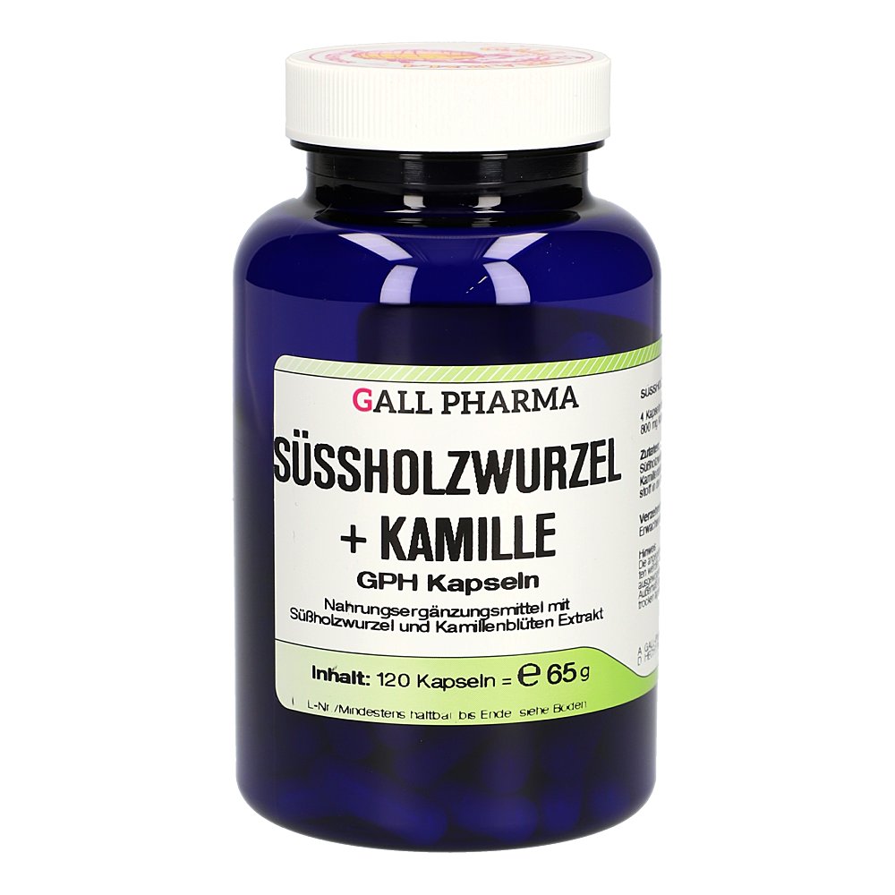 SÜSSHOLZWURZEL+Kamille GPH Kapseln